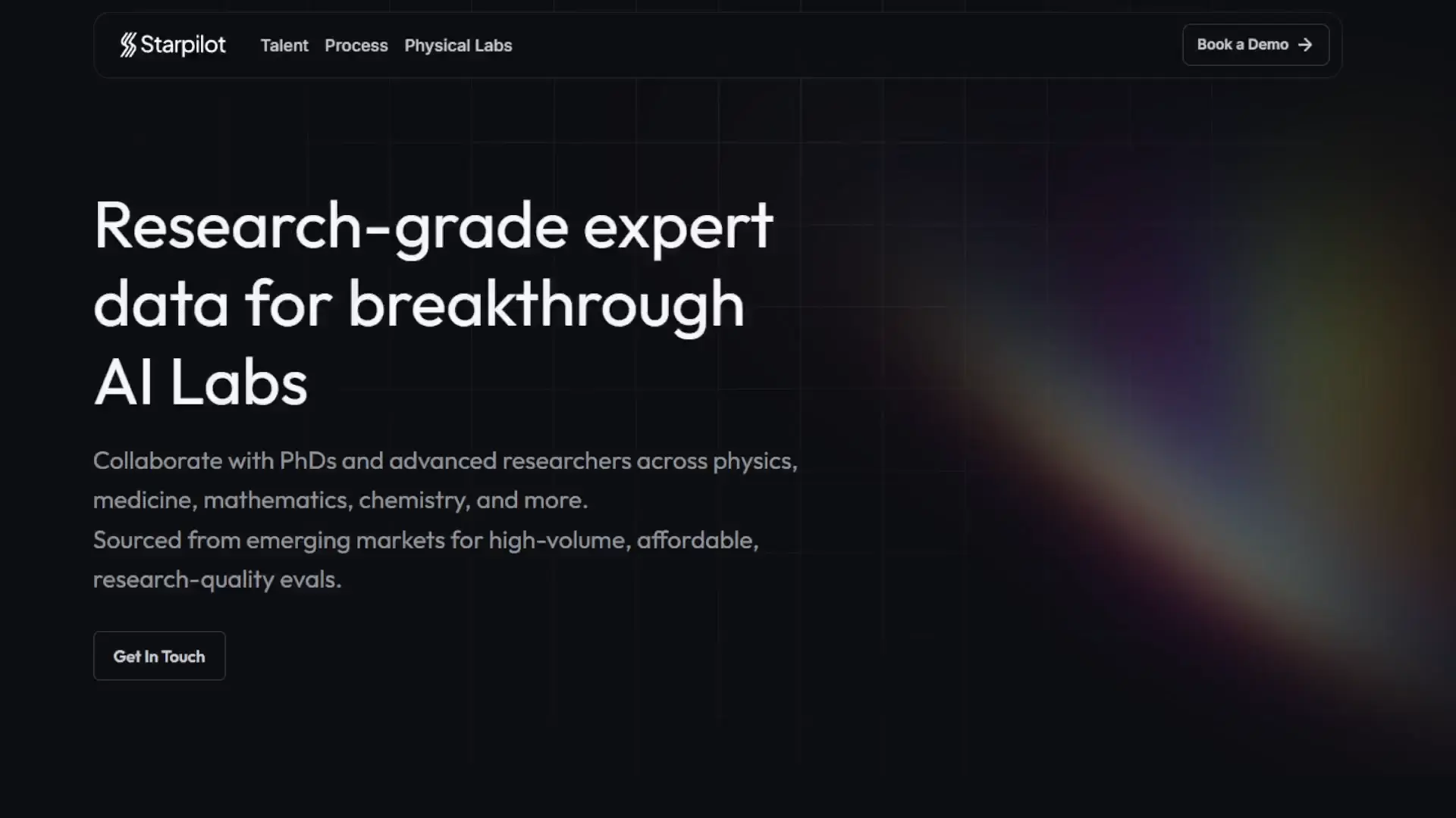 Starpilot website preview